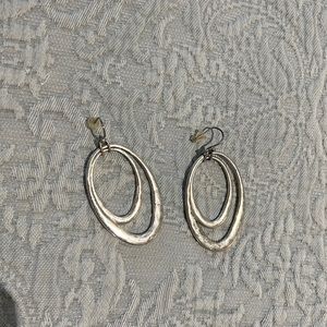 Lucky brand double hoop earrings